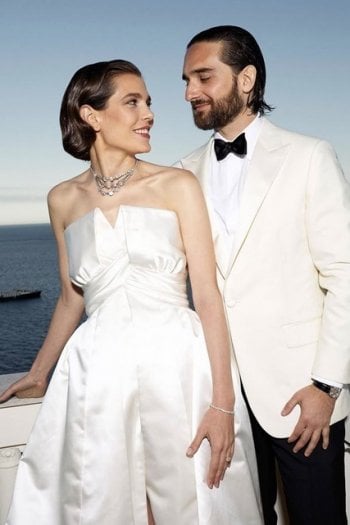 Charlotte Casiraghi sposa